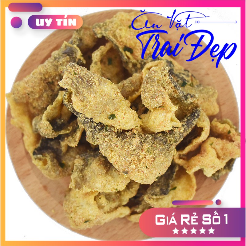 Da Cá Hồi Trứng Muối Hủ Pet 250G - Trai Đẹp Snack | BigBuy360 - bigbuy360.vn