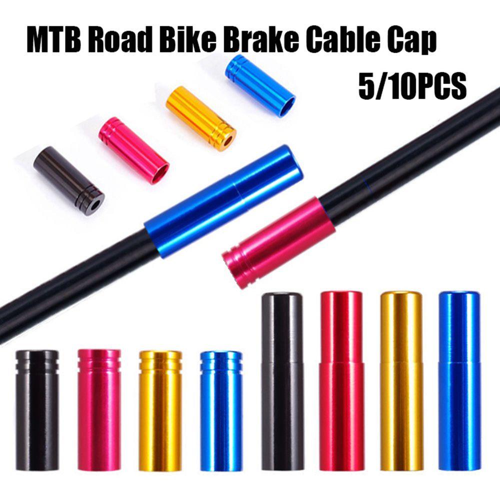 Set 5 / 10 Nắp Đậy Dây Phanh Bằng Nhôm Cho Xe Đạp Leo Núi