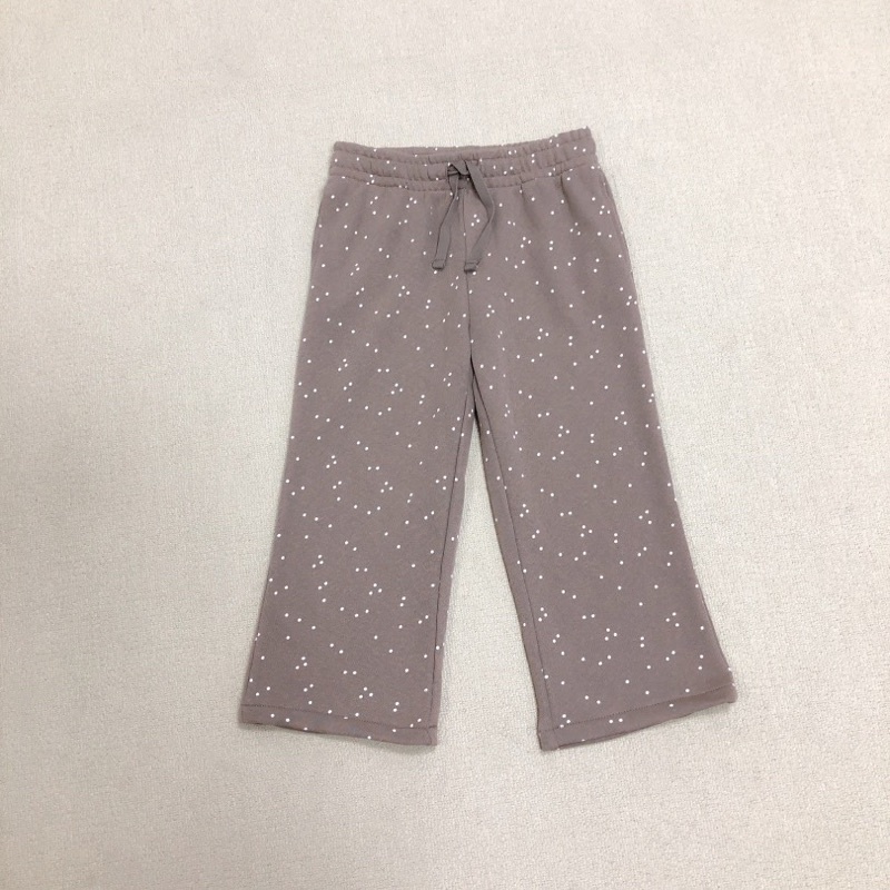 Quần dài thun bé gái 3-10 tuổi  Quần thun cotton chấm bi xuất dư 0822