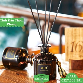 Tinh dầu thơm phòng wiachnn thiên nhiên que gỗ tự khuếch tán đen huyền thoại chai 50ml