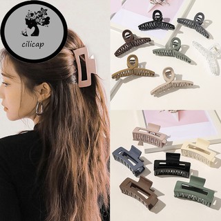 Kẹp Tóc Hình Vuông Trong Suốt Hợp Thời Trang Cho Nữ