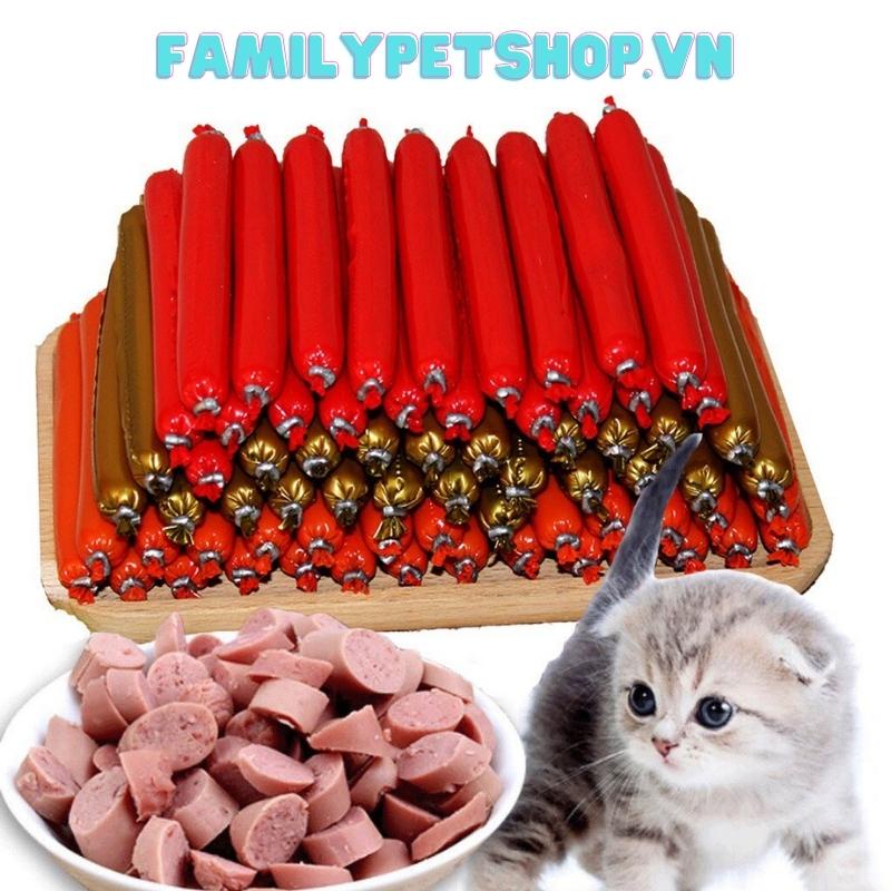 Xúc xích cho chó mèo thanh 15gr - Familypetshop.vn