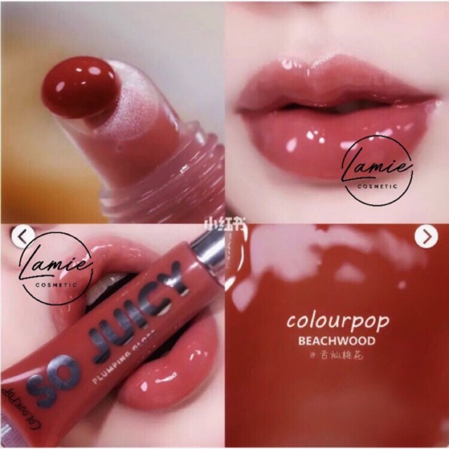 Son bóng colourpop so juicy căng mọng môi