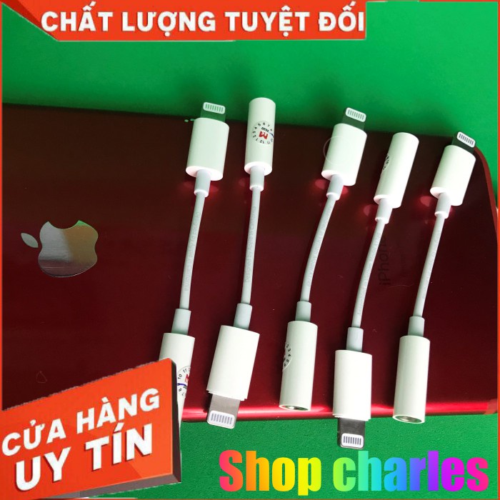 Cáp Chuyển Lighting Ra 3.5mm IPhone Tương Thích Với IPhone 6/6plus, 7/7Plus, 8/8Plus, X, XS, XR, Pro Max - PKDT Charles