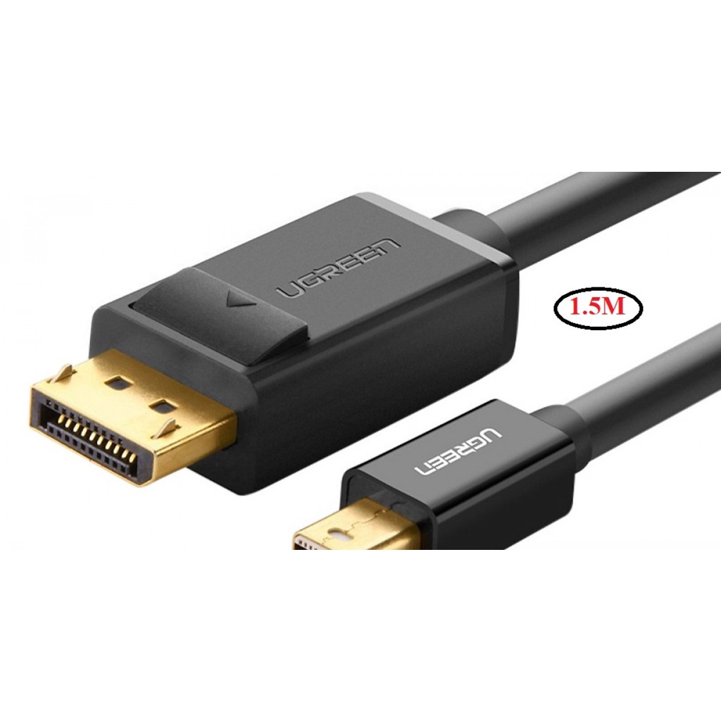 Cáp chuyển Mini DisplayPort sang Displayport dài 1,5M Ugreen 10477 - chính hãng