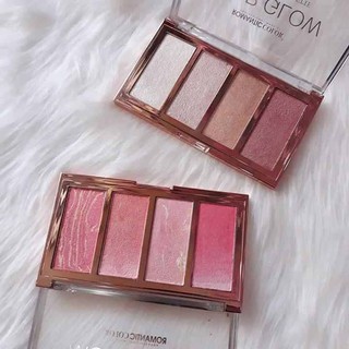 Bảng phấn má 4 màu Romantic Color