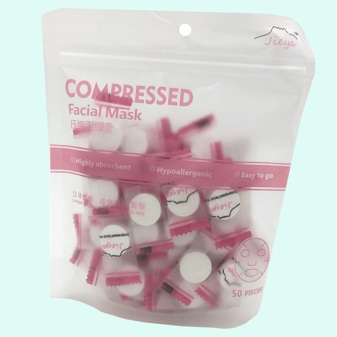 Combo 10 viên mặt nạ nén cao cấp Facial Mask Jieya