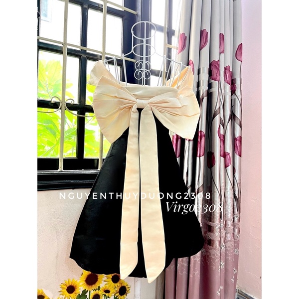 VÁY-ĐẦM TACTA NƠ LƯNG TRỄ VAI “sunny dress” tiểu thư | BigBuy360 - bigbuy360.vn