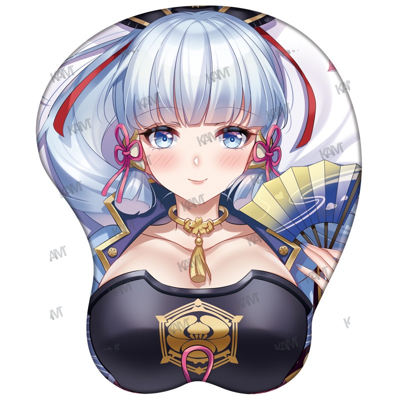 Tấm Lót Chuột Máy Tính 3D Hình Anime Bằng Silicone