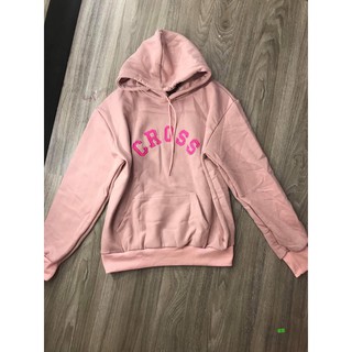 Áo Hoodie Nỉ Ngoại Thêu Cross Trái Tim[ảnh thật+video]