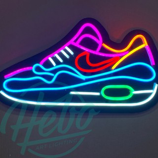 Đèn Neon Sign Sneaker (hình đôi giày)