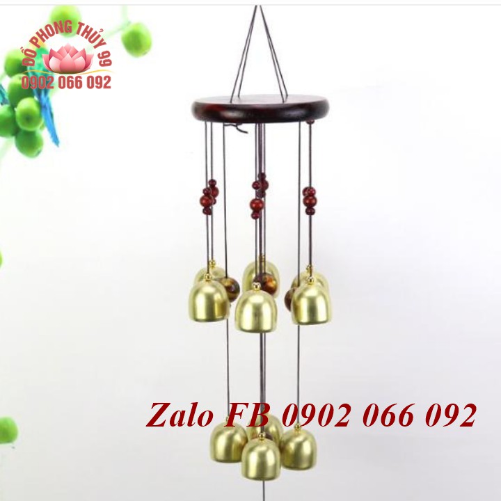 Chuông gió phong thủy may mắn MT510