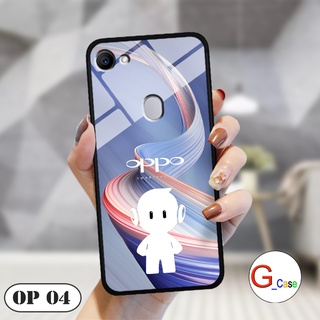 Ốp lưng Oppo F7  - in hình 3D Logo điện thoại