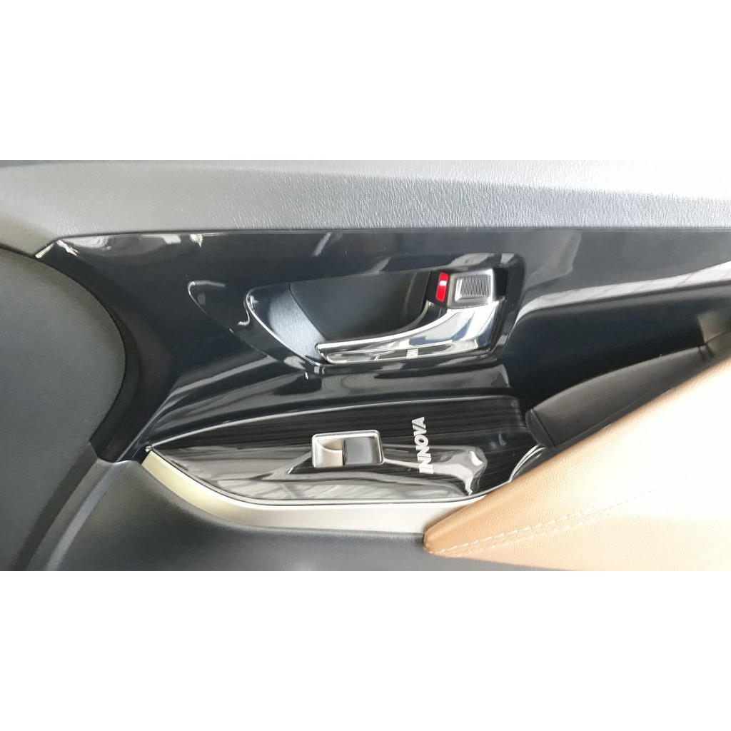 Toyota Innova 2017-2019 - Bộ sản phẩm ốp trang trí bảo vệ nội thất VÂN TITAN