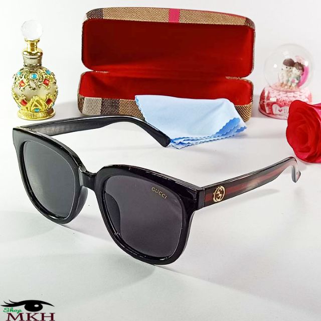 Mắt kính nữ thời trang trẻ trung, năng động _ bộ gồm kính và hôp như hình _bao hành 12 tháng | BigBuy360 - bigbuy360.vn