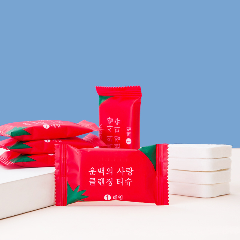 Set 20 khăn nén bằng vải không dệt dùng một lần tiện dụng khi đi du lịch