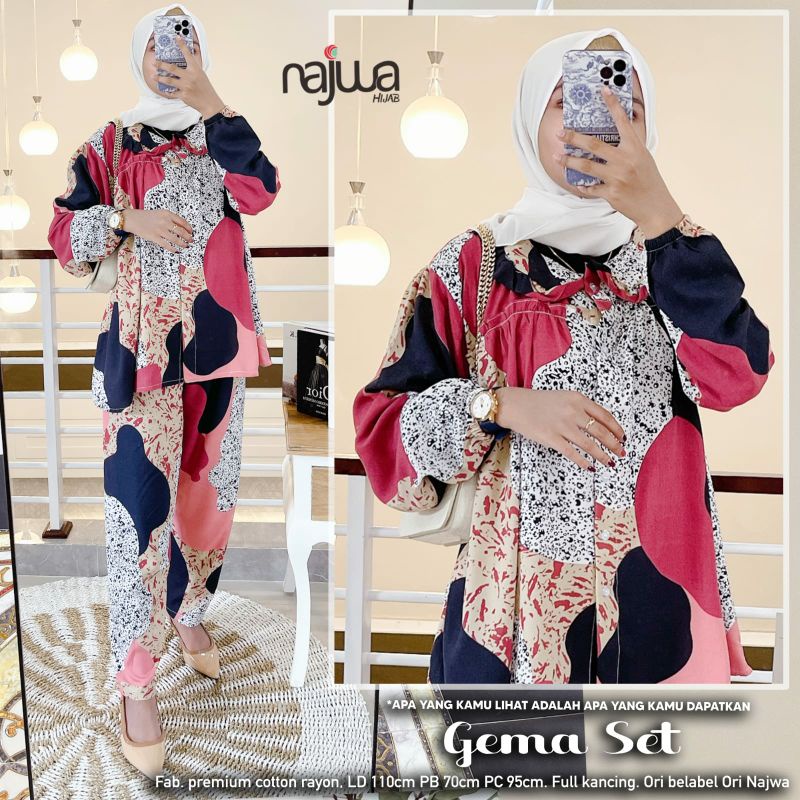 Gema SET Quần Áo COTTON RAYON SUPER ADEM/ Size Lớn/ BUSUI / Treo Quần Áo