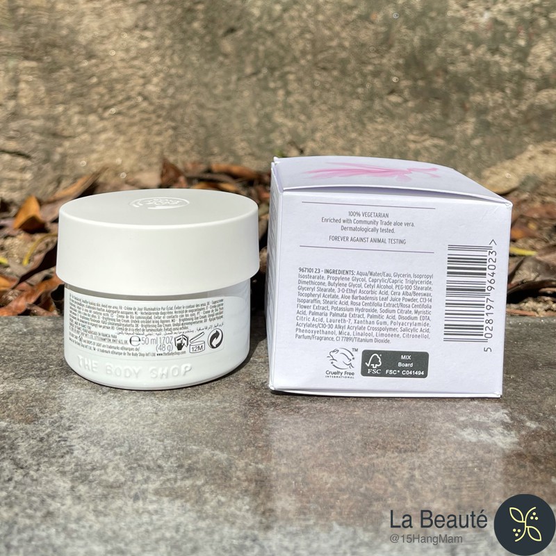 The Body Shop Drops Of Light™ Pure Healthy Brightening Day Cream - Kem Dưỡng Ban Ngà100