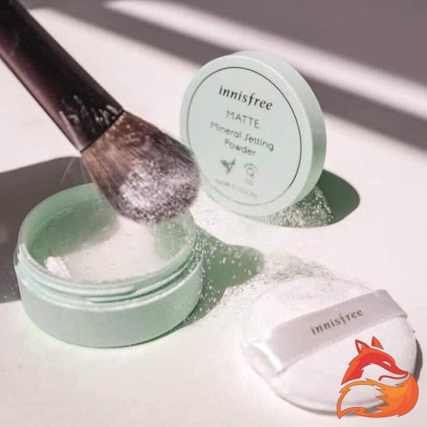 Phấn phủ kiềm dầu dạng bột khoáng Innisfree No Sebum Mineral Powder 5g