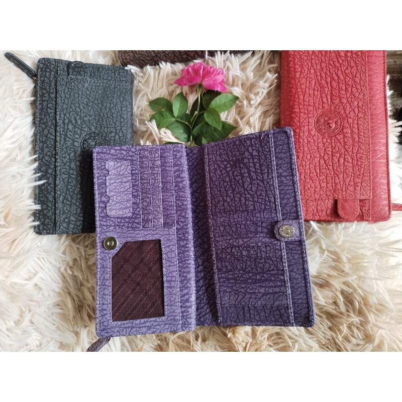 Clutch cầm tay da voi thật