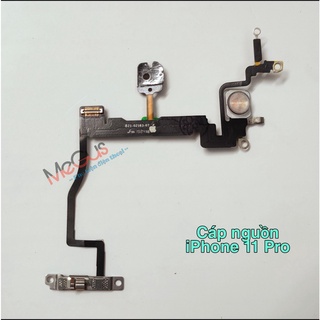 Cáp zin nút nguồn iphone11pro liền mic đèn flash