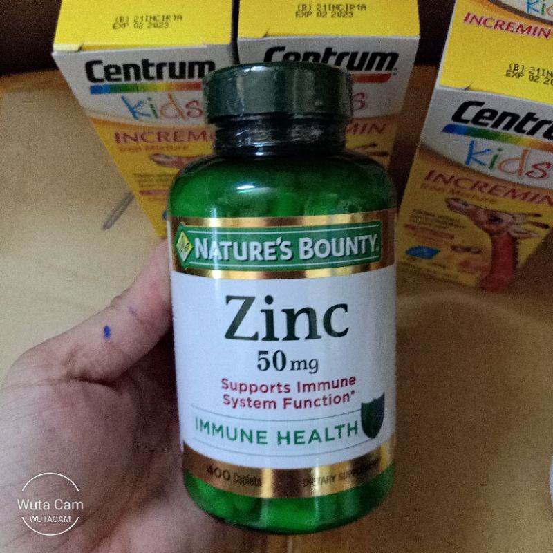 Viên uống kẽm Nature's Bounty Zinc