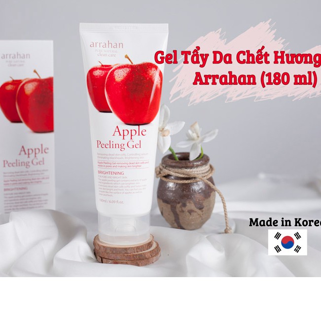 Tẩy da chết Arrahan apple peeling gel 180ml