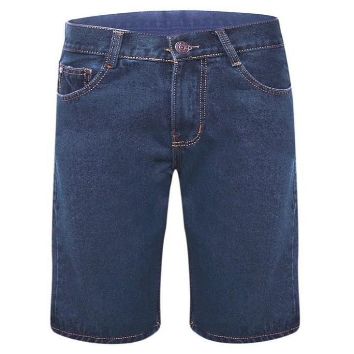 Quần short quần đùi jean nam trơn chất vải cứng không co dãn size 27 đến 36 -MS031 xịn
