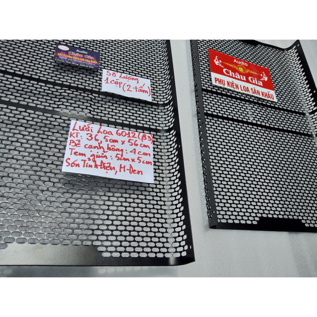 Lưới loa 6012 mẫu 3 tấc 2 tấm Audio Châu Gia