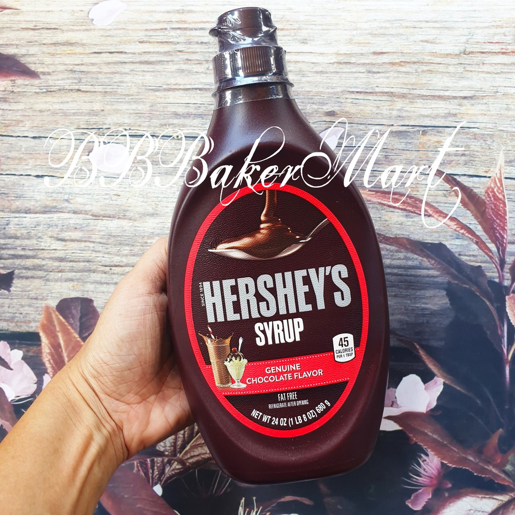 [Freeship] Hershey's Syrup - Vị Chocolate - Chai 680gr