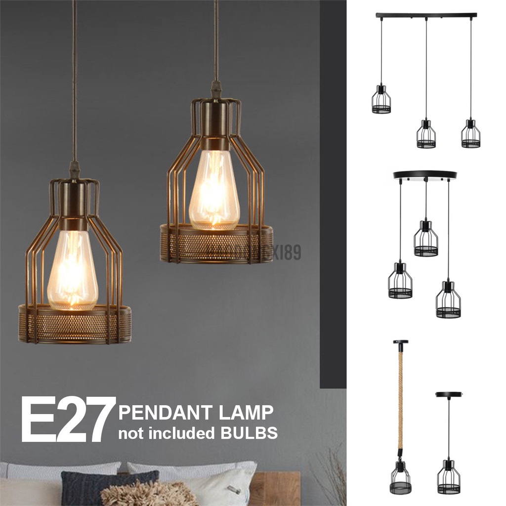 Modern Pendant Light E27 Ceiling Lamp Hallway Bedroom Home Bar Fixture Decor