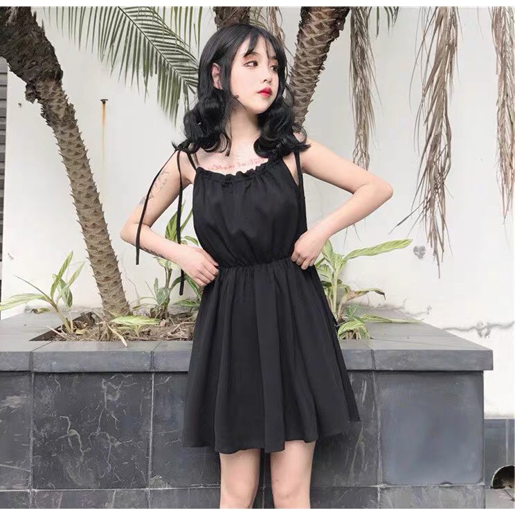 Đầm 2 Dây 💖FREESHIP💖 Giảm 10k nhập mã [ VAY DAI ] 💖 Váy 2 dây Hàn Quốc xinh đẹp | BigBuy360 - bigbuy360.vn