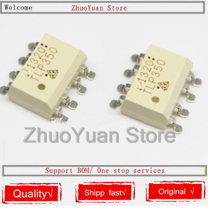10 Cái / lốc Mới Chính Hãng TLP350 (TP1, F) TLP350 SMD SOP-8 IC chip DC ❈ 🚚 1 ❈ ❥ ❈ ❈ ❈ 🍎 ❈ 3750V