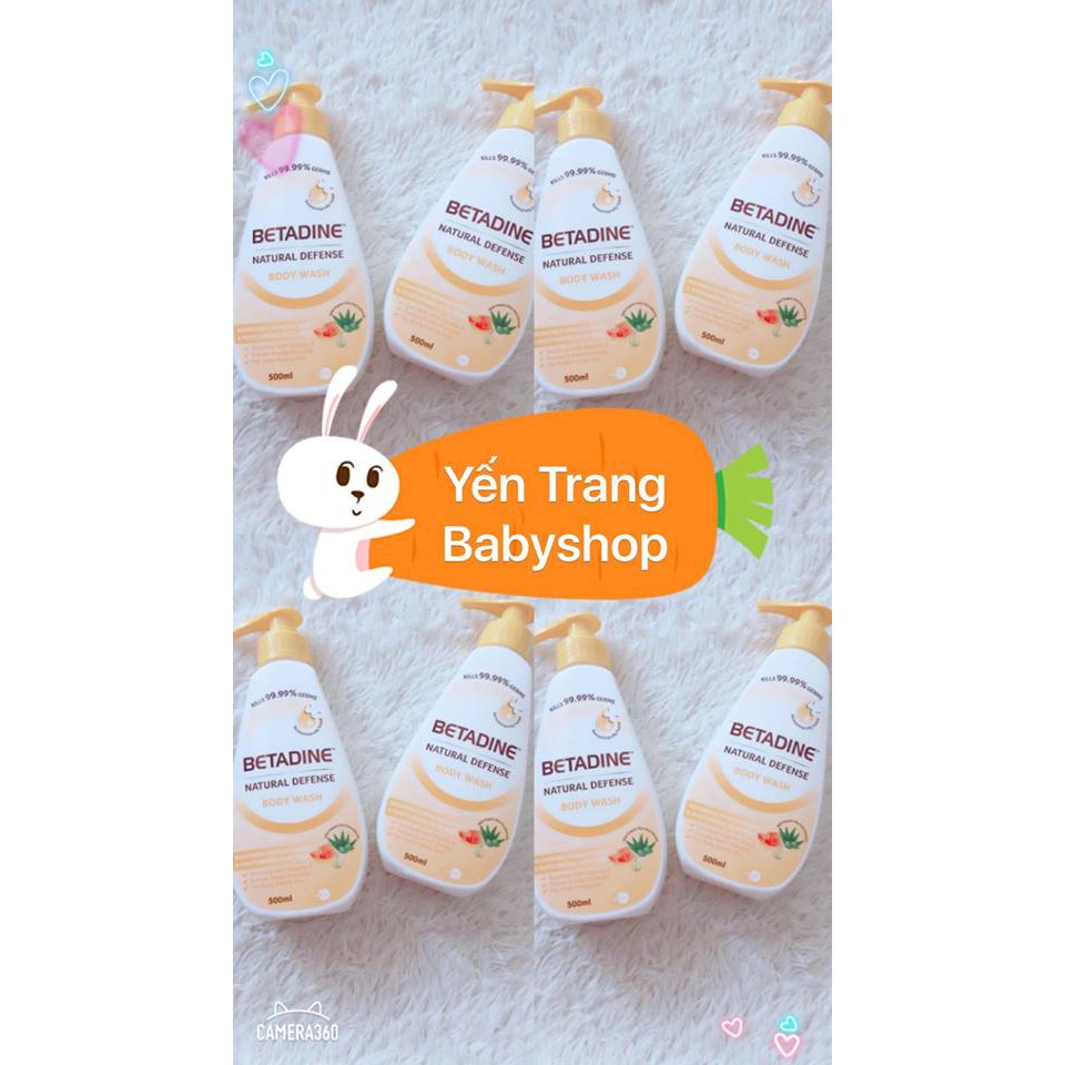 SỮA TẮM BETADINE 500ML