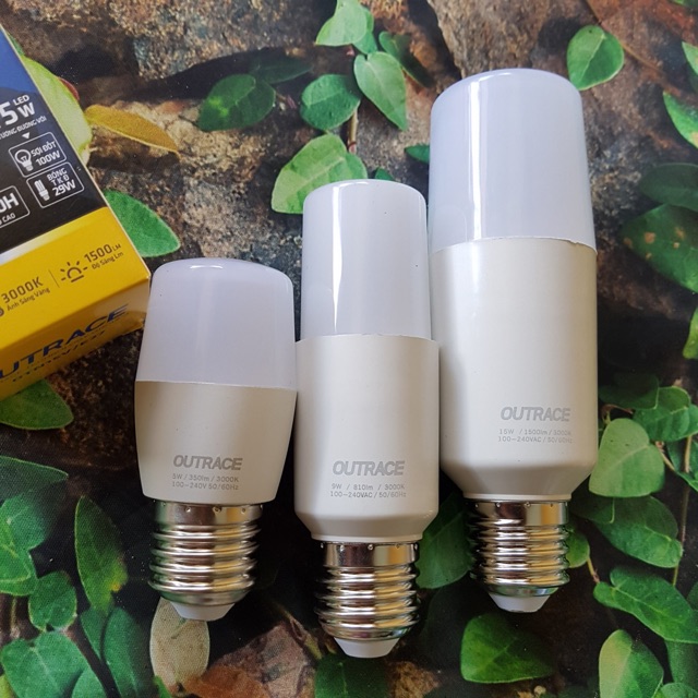 BÓNG ĐÈN LED BÚP TRỤ OUTRACE 5-9-15W