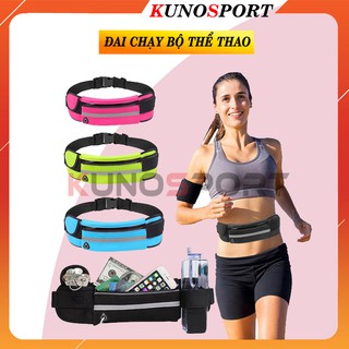 Túi đeo bụng đeo hông chạy bộ co dãn 4 chiều  đựng đồ tiện lợi KUNO SPORT