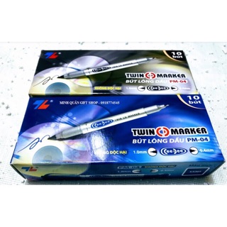 Bút dạ dầu CD đủ mầu (không xoá được )