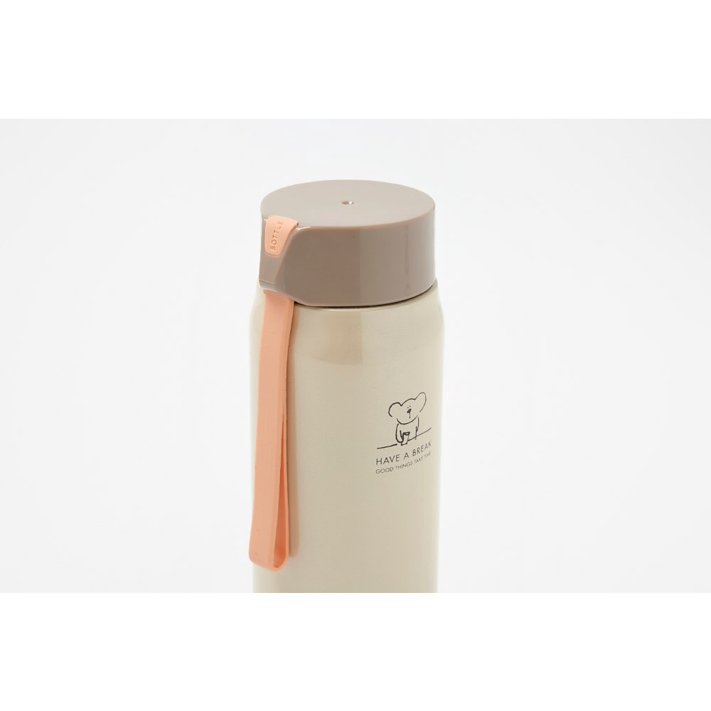 Bình Đựng Nước Tumbler ARTBOX Hàn Quốc Có Dây Đeo Không Gỉ Màu Beige 450ml