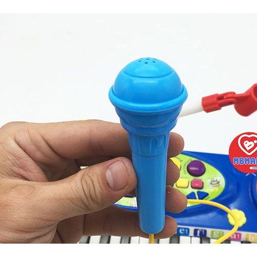 Đàn organ điện tử 37 phím có chân & kèm micro cho bé