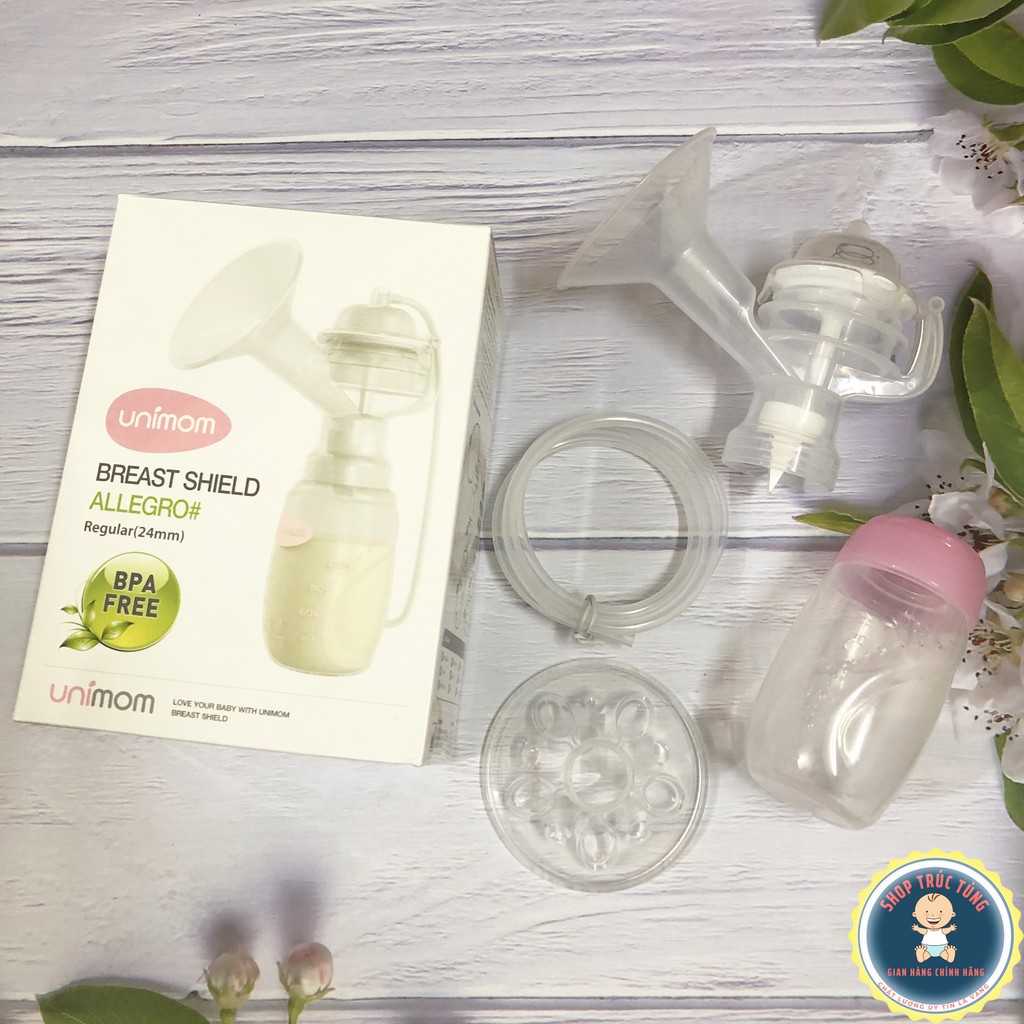 Bộ phụ kiện máy hút sữa Unimom ( 1 bên) CHÍNH HÃNG UNIMOM