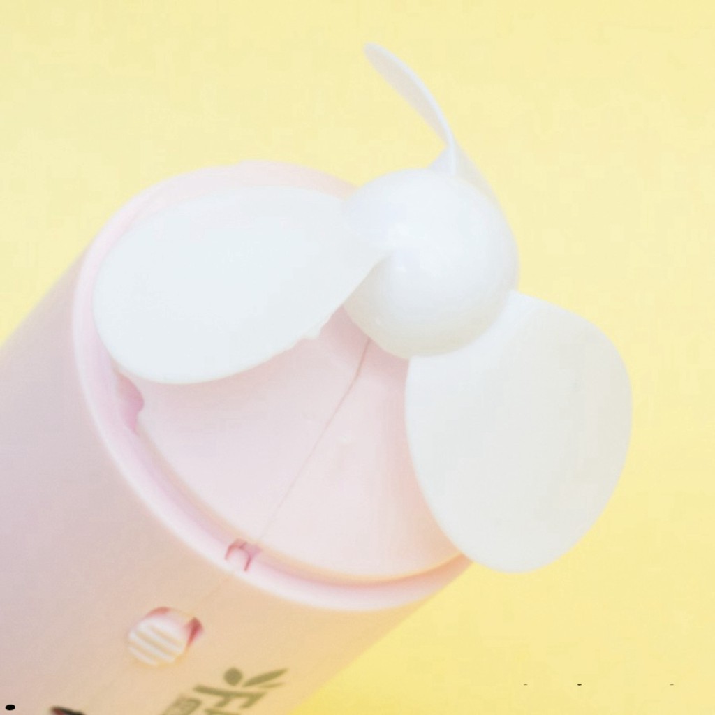 Quạt mini cầm tay di động mang đi sạc cổng USB mèo Hello Kitty xua tan cơn nóng hè.