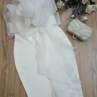 Đầm body hoa hồng cao cấp