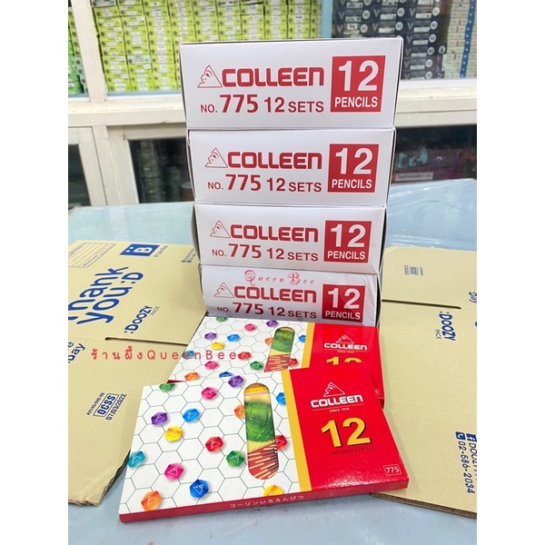 Bút chì màu COLLEEN 12 màu