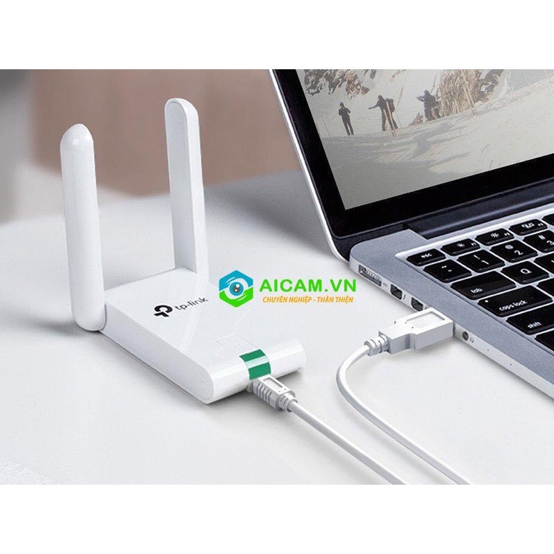 [Siêu Khoẻ] Bộ Thu Sóng Wifi TP-Link TL-WN822N Tốc Độ Tối Đa 300Mbps Thu Vùng Sóng Rộng