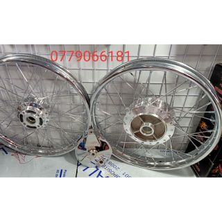 CẶP BÁNH CĂM LẮP VỪA YA 1 ĐĨA EXCITER2008-2010 SIRIUS JUPI TAUR NIỀNG SIAM GOSHI KÈM MÁ ĐÙM Y NHƯ HÌNH GẮN VỪA KO CHẾ