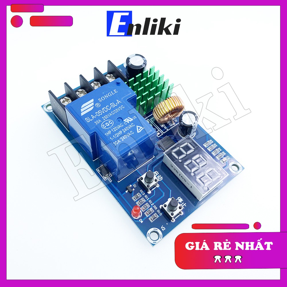 M604 XH-M604 Mạch Điều Khiển Sạc Ắc Quy Tự Ngắt 6V-60V