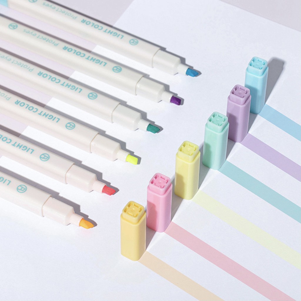 Set 6 highlight LIGHT COLOR LANGUO (bản dài)