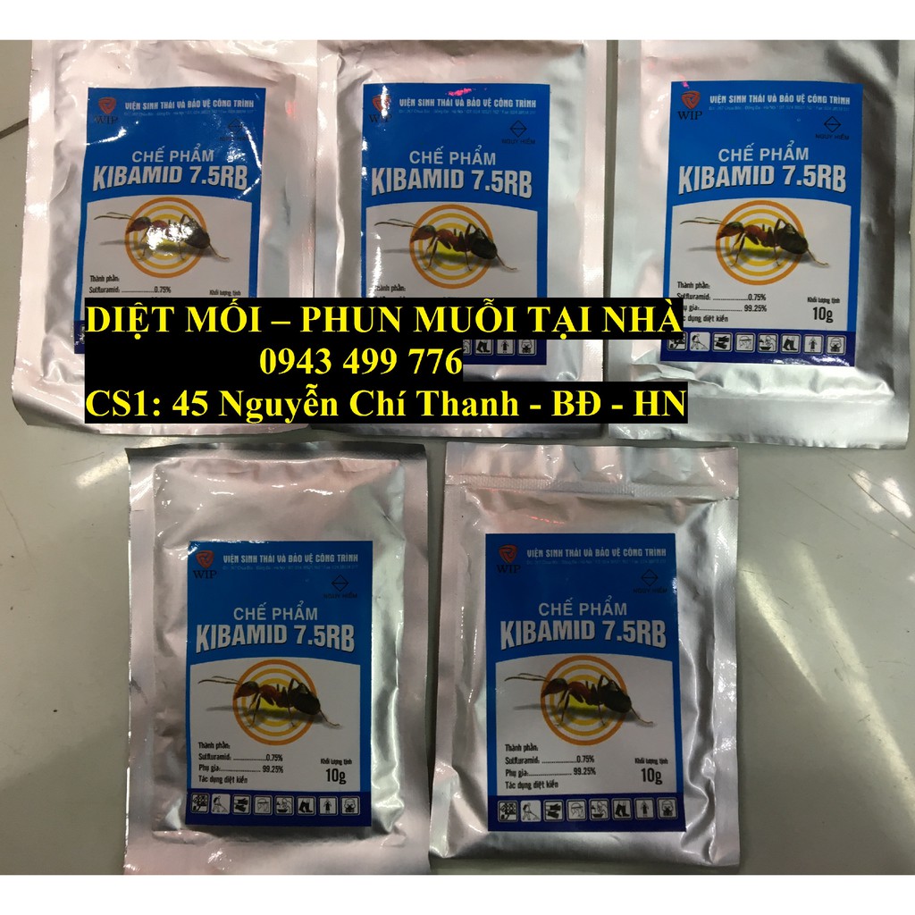 Chế phẩm KIBAMID 7.5RB diệt tận gốc tổ kiến