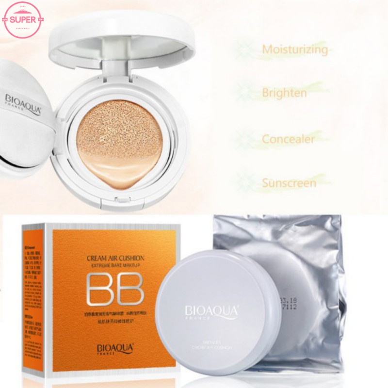 【COD】Cushion kem BB Bioaqua có chỉ số chống nắng SPF50