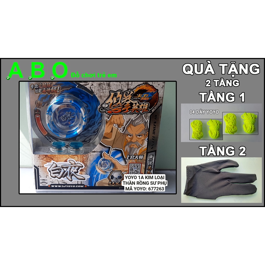 Yoyo 1A Auldey Kim Loại Chính Hãng - Thần Rồng Sư Phụ